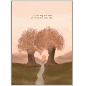 Enkele kaart - Ga jullie weg met Hem