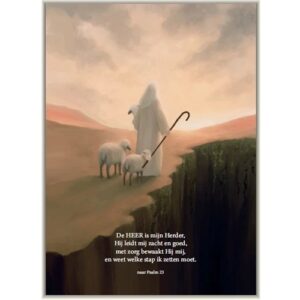 Enkele kaart - De Heer is mijn Herder,