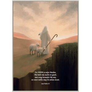 Enkele kaart - De Heer is mijn Herder,