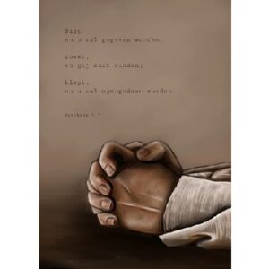 Enkele kaart - Bidt, en u zal gegeven worden