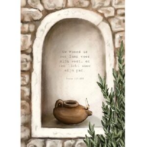 Enkele kaart - Uw woord is een lamp