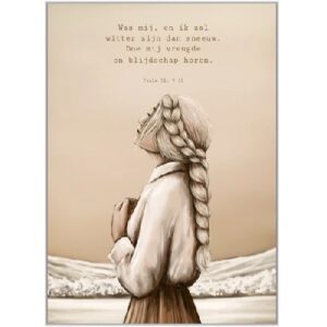 Enkele kaart - Was mij en ik zal winter zijn dan sneeuw