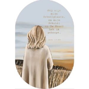 Muurdecoratie - Gij zijt mijn Schuilplaats