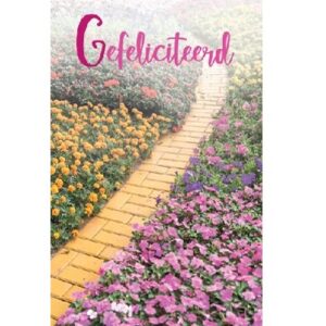 Wenskaart - Gefeliciteerd