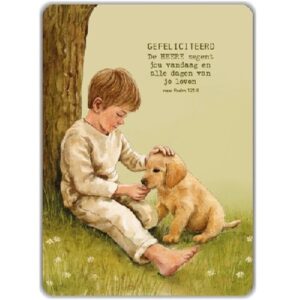 Enkele kaart - Gefeliciteerd de HEERE zegent jou