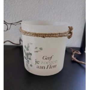 Windlicht S - Geef je zorgen aan hem - Urban