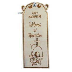 Boekenlegger hout vrouwen uit de Bijbel - Mary Magdalene