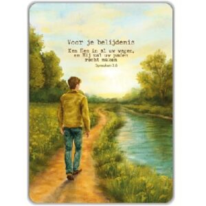 Enkele kaart - Voor je belijdenis