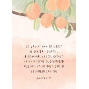 kaartje A7 - De vrucht van de Geest