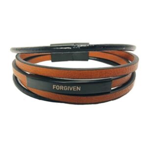 Armband - Forgiven - bruin