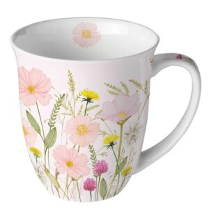 Mok - Pastel flowers - 0,4 l