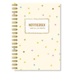 Notitieboek voor bij de preek