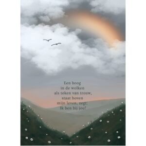 Poster A4 - Een Boog in de Wolken - Opwekking 770