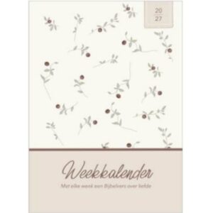 Weeknotitiekalender 2027 Vrede (wire-o)