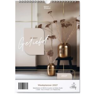 Weekplanner Je bent geliefd - Hour of Power - 2027