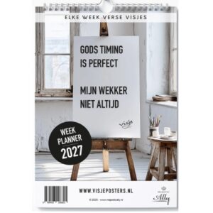 Weekplanner Visje - 2027