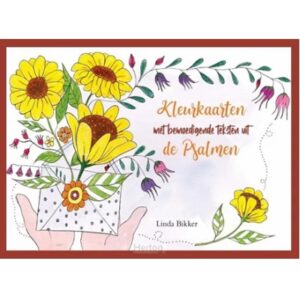 Kleurkaarten met bemoedigende teksten uit de Psalmen