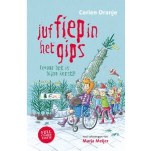 Juf Fiep in het gips