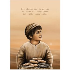 A5 Poster - Het kleine mag je geven