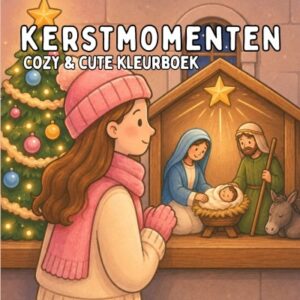 Kerstmomenten Cozy & Cute kleurboek