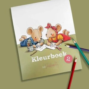 Kleurboek Muis 2 - 28 kleurplaten
